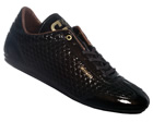 Cruyff Recopa Classic Pewter Leather Trainers