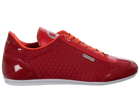 Recopa Classic Warm Red Nylon Trainers