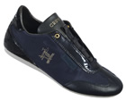 Cruyff Velasco Blue Material/Leather Trainers