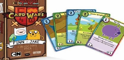 Cryptozoic Entertainment Adventure Time Card Wars Finn Vs. Jake Card Game