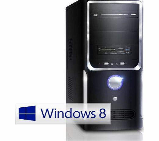Powerful gaming PC! CSL Speed 4718uW8 (Core i7) incl. Windows 8.1 - computer system with Intel Core i7-4790 4x 3600 MHz, 1000GB SATA, 16GB DDR3 RAM, MSI Mainboard, GeForce GT 730 4096 MB, USB 3.0, WiF