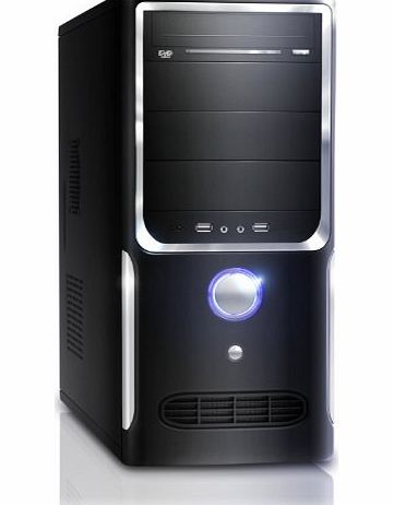 CSL-Computer Silent office PC! CSL Sprint U10012 - dual core computer system with AMD A6-6420K APU 2x 4000 MHz, 500GB HDD, 8GB DDR3 RAM, Radeon HD 8470D, WLAN - for a variety of tasks