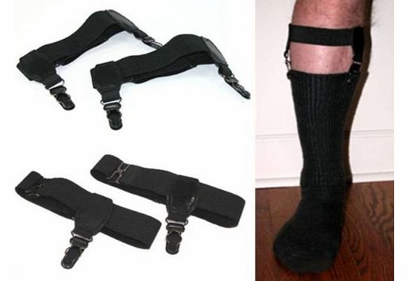CTM Sock Garters by Suspender Factory (Double Clip)