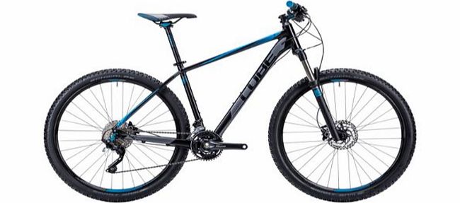 Cube Attention SL 29 2015 Hardtail Black Grey
