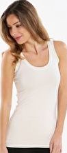 Cuddl Duds, 1297[^]265453 Womens Softwear Tank - Ivory