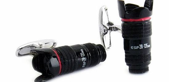 Cuff-Daddy Camera Lens Cufflinks 35mm