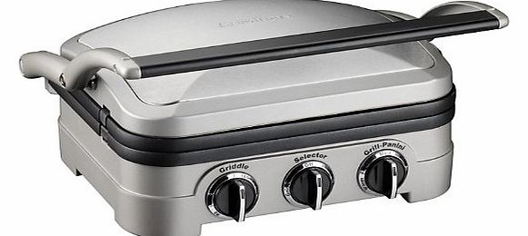 GR4CU Griddle Contact Grill & Panini Press
