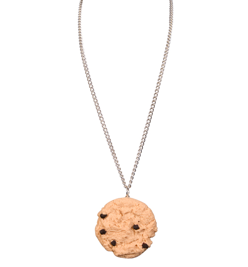 Choc Chip Cookie Necklace from Culture Vulture