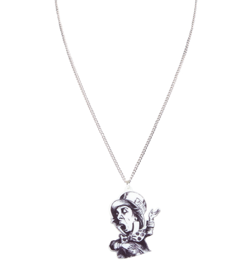 Classic Mad Hatter Perspex Necklace from Culture