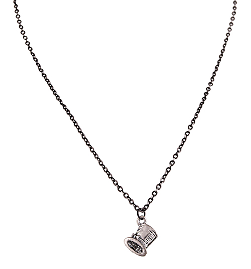 Mad Hatters Hat Charm Necklace from Culture