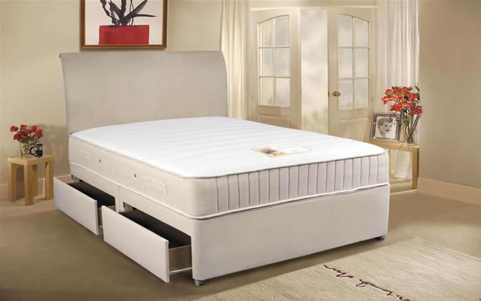 Cumfilux Beds Serenity 800   3ft Single Divan Bed