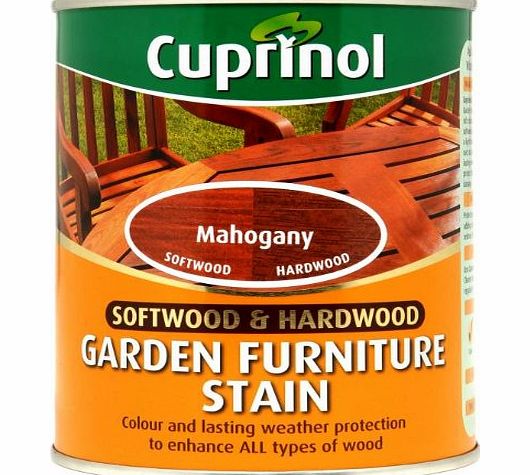 Cuprinol 750ml Garden Furniture Stain - Mahogany