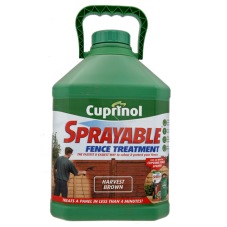 Cuprinol Sprayable Fence Treatment Harvest Brown