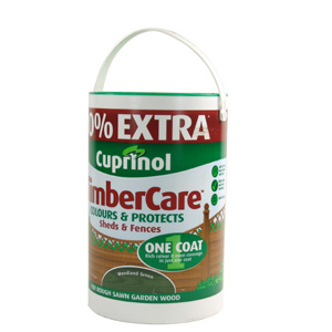 cuprinol Timbercare Woodland Green  6 litres