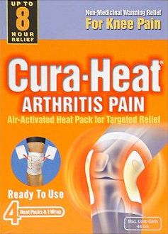 Cura-heat, 2041[^]10052718 Arthritis Pain Knee - 4 pack 10052718