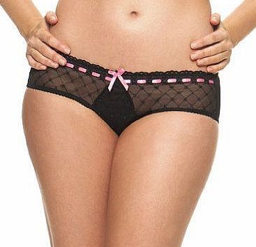 Curvy Kate Lingerie Curvy Kate Portia Black and Pink Short CK4003 18