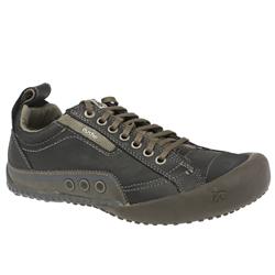 Male Cushe Voyager Leather Upper Cus:He in Black, White