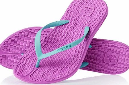 Cushe Womens Cushe Manuka Flip Flops - Blue/purple