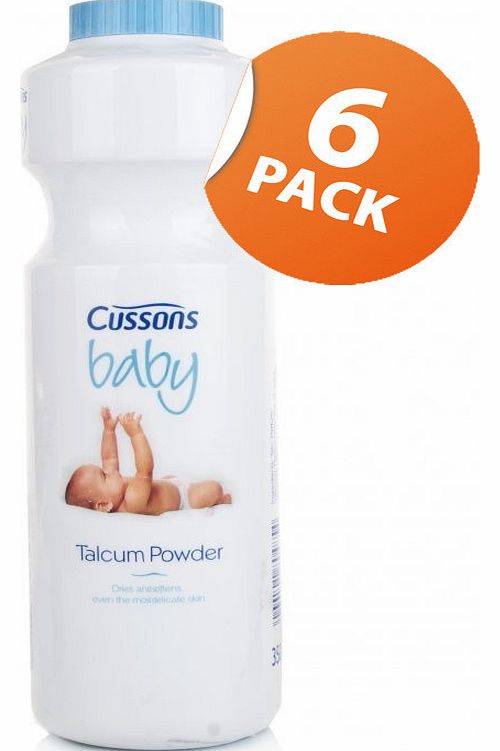Baby Talcum Powder 6 Pack