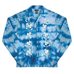 Tie Dye & Embroidery Shirt