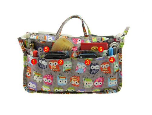 CuteMe Multifunctional OWL Cosmetic Bag Storage Bag Handbag Tote For organize work schools stuffs