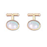 CW Sellors Mother of Pearl Cabochon Cufflinks