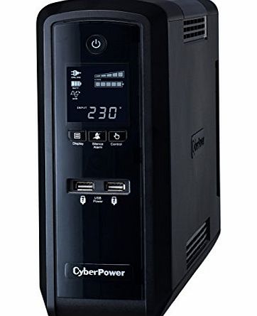 Cyberpower  CP1300EPFCLCD Backup UPS PFC Pure Sinewave 1300VA/780W 2 x UK Sockets 4 x IEC