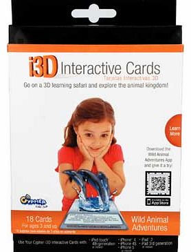 Cypher Kids Cypher i3D Interactive Wild Animal Adventure Cards