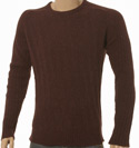 D&G Burgundy Fleck Wool Mix Sweater