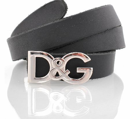 Dolce  Gabbana Classic Leather Logo Belt