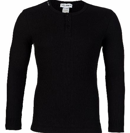 Dolce and Gabbana Long Sleeve Ribbed Top