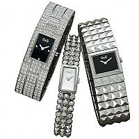 Womens Rollout White Dial Stainless Steel Bracelet Watch
