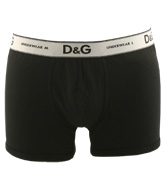 DandG Black 24 Fit Boxer Shorts (3 Pack)