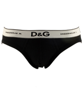 DandG Black 24 Fit Briefs (3 Pack)