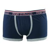 DandG Navy and Grey Boxer Shorts