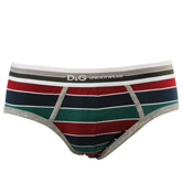 DandG Striped Midi Briefs