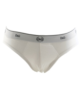 DandG White Daily Cotton Briefs