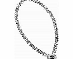 D and G Ladies Stainless Steel Abigail Necklace