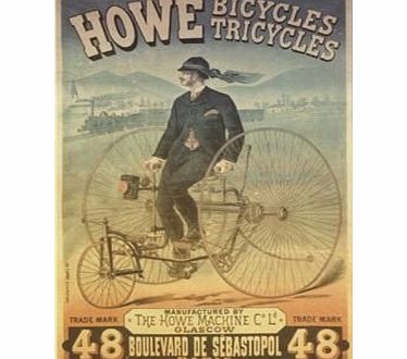 D-TOYS  Howes Bicycles Vintage Poster Jigsaw Puzzle (1000 Pieces)