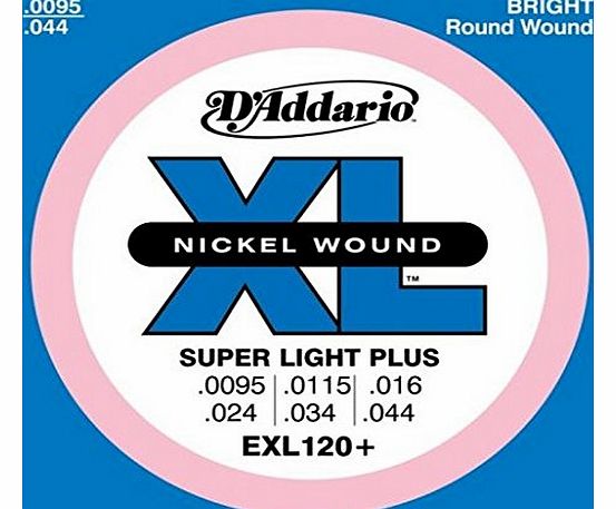Daddario EXL120  Nickel Wound Super Light Plus