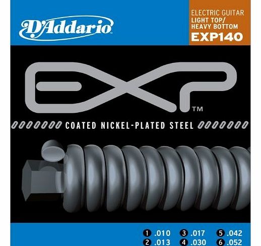 Daddario EXP140 Coated Strings Light Top Heavy