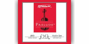 Daddario Prelude Violin String Set 4/4 Scale