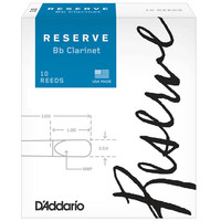 Daddario Reserve Clarinet Reeds Strength 3 (10