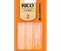 Daddario Rico Bb Clarinet Reeds 2.0 3-Pack