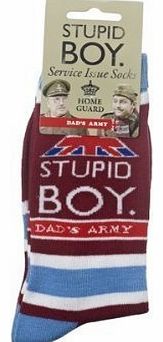 Dads Army Socks - Stupid Boy