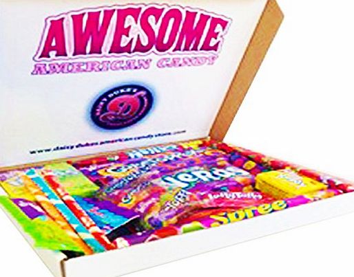 Daisy Dukes American Candy Store WONKA USA CANDY SELECTION BOX TYPE 3 - BY DAISY DUKES AMERICAN CANDY STORE