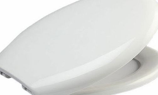 Daka Strong Oval Shaped Soft Close Toilet Seat with 5 Year Guarantee