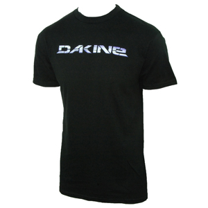 Mens Dakine De-Stressed T-Shirt. Black