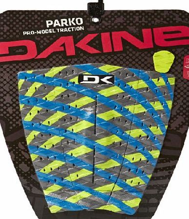 Dakine Parko Pro Grip Pad - Black/ Citron/ Cyan