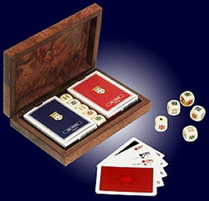 Dal Negro Poker Cards and Dice